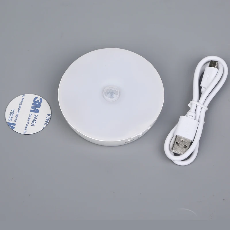 Magnetic attraction human body induction lamp corridor wall bedroom free wiring