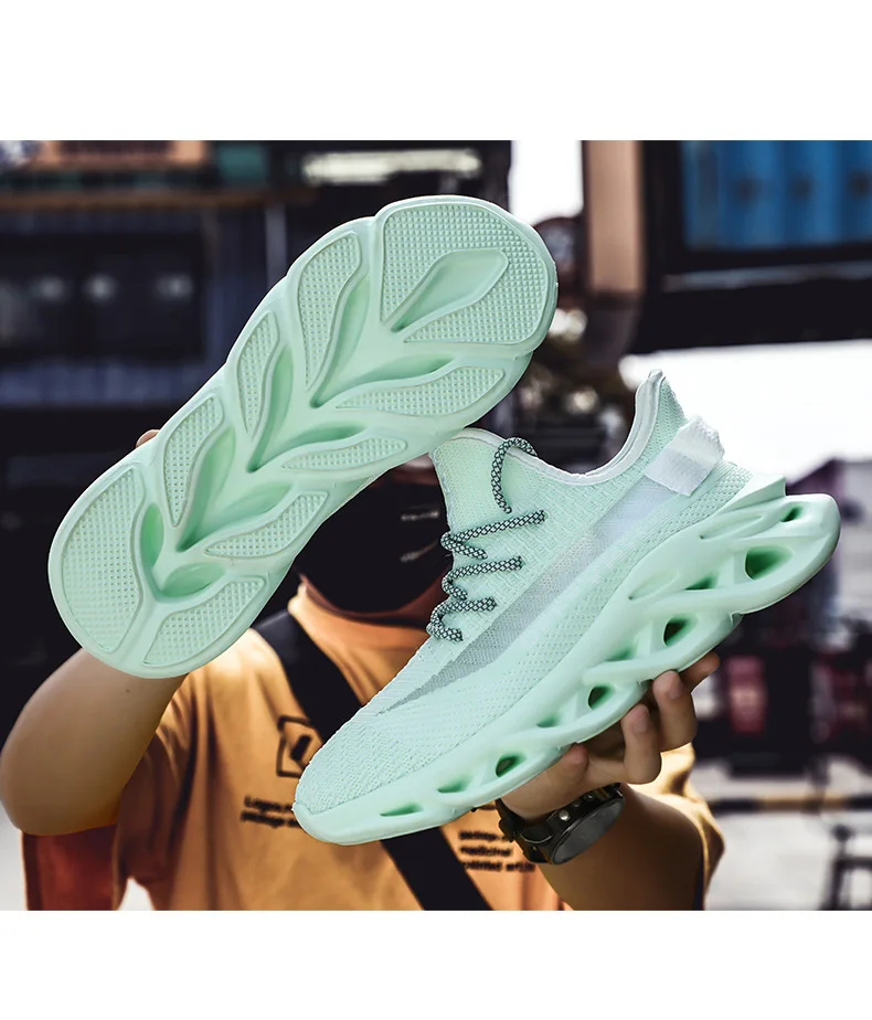 Factory dropshipping  zapatos deportivos blade running shoes wholesale fitness walking shoes stock men
