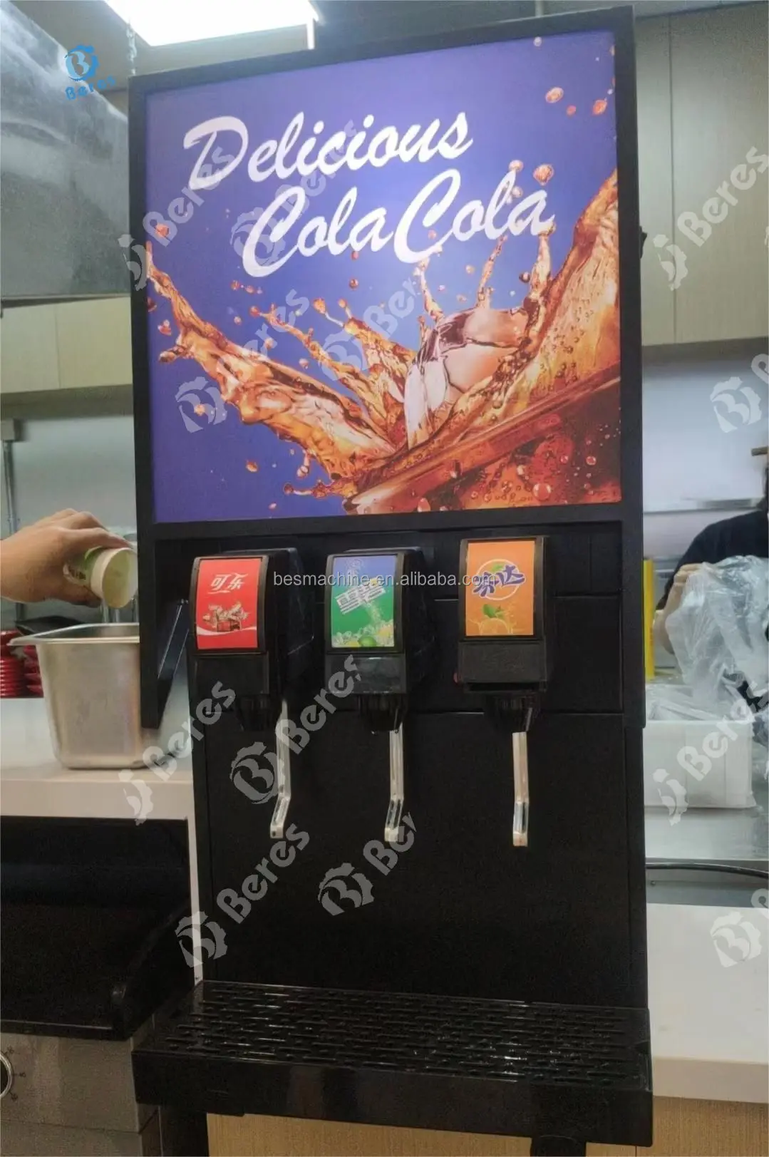 Commercial Sugar syrup CO2 Soda Fountain Post Mix Dispenser Machine