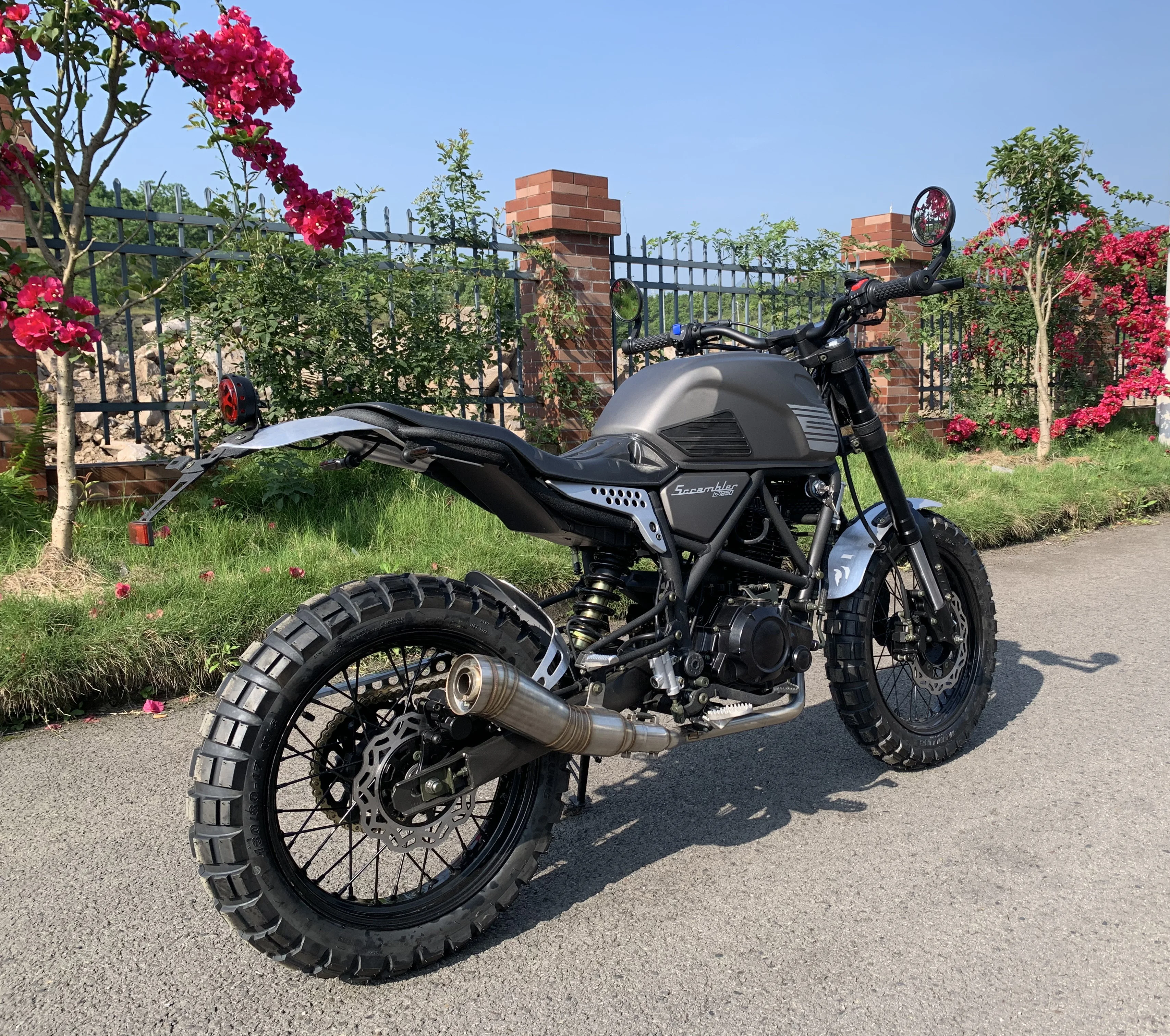 11170155 china motorcycles cheap for sales moto FUEGO scrambler 250 city motorcycle street motorbike new design motorbike