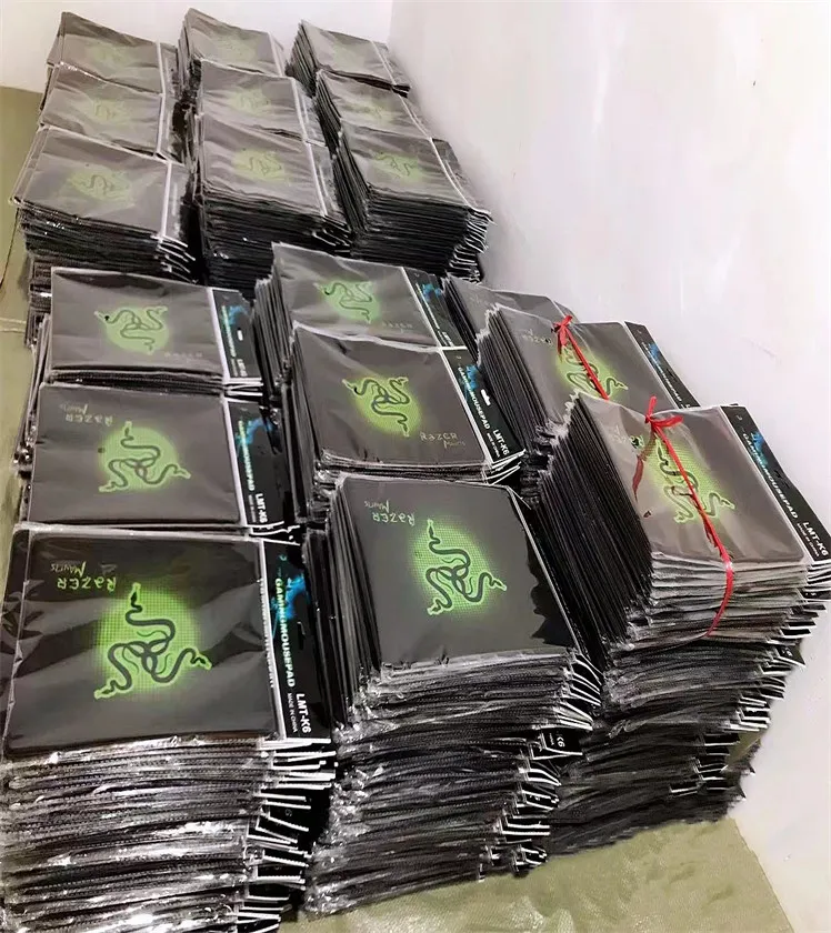 Рекламные коврики для мыши OME с популярным рисунком компьютерного коврика Razer игровой коврик