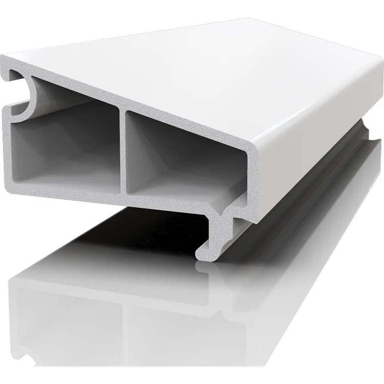 60# Extruded Plastic Upvc Profiles Window Eco-Friendly High Quality Extrusion Extrideuse Sustainable Pvc Profile