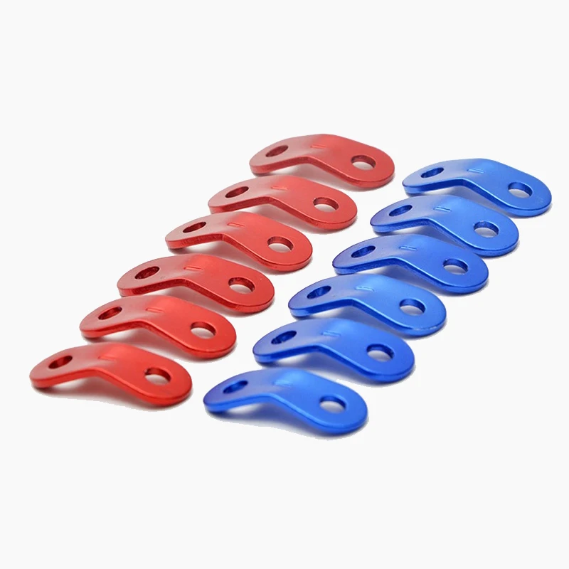 new product bow Stopper Aluminum Bent Tent Rope Fastener for outdoor hiking product