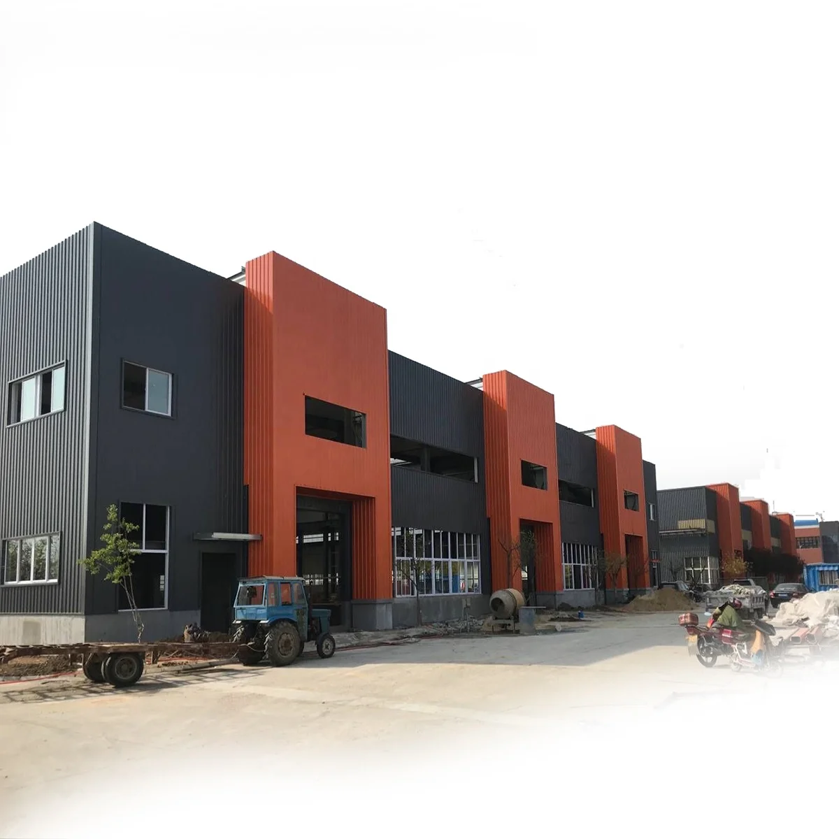 Pre engineered large steel sheds steel structure metal frame buildings for sale