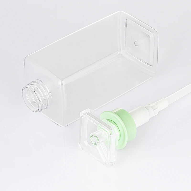 300 ml 16oz Eco green hibiki wholesale babby jolly body wash packaging kylie cosmetics clear conditioner gold shampoo bottles