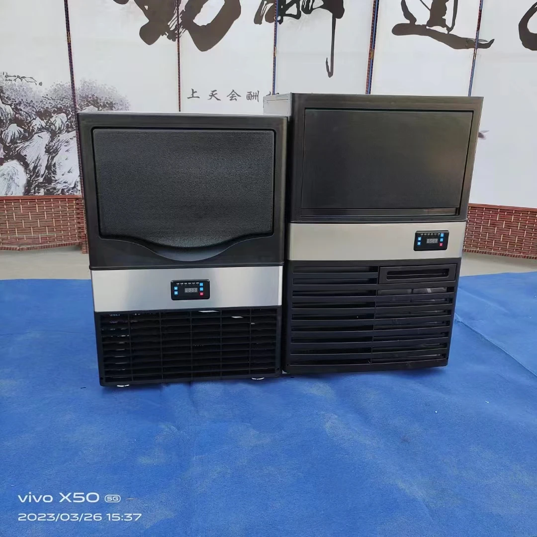 China Manufacture Cheap Price Tea Shop KTV Bar Machinery Commercial Large Cube Block Ice Making Machine With Large Size Ice