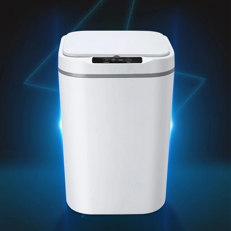 15L indoor  Smart sensor Trash Can with Odor Control System Set of 2 automatic trash can for Kitchen Bedroom Living Room Office