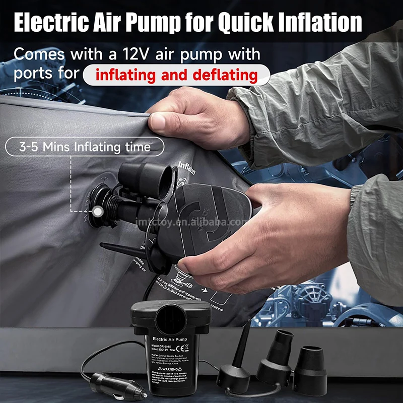 Car inflatable mattress inflatable off-road  truck air cushion rear seat camping bed thickened car sleeping