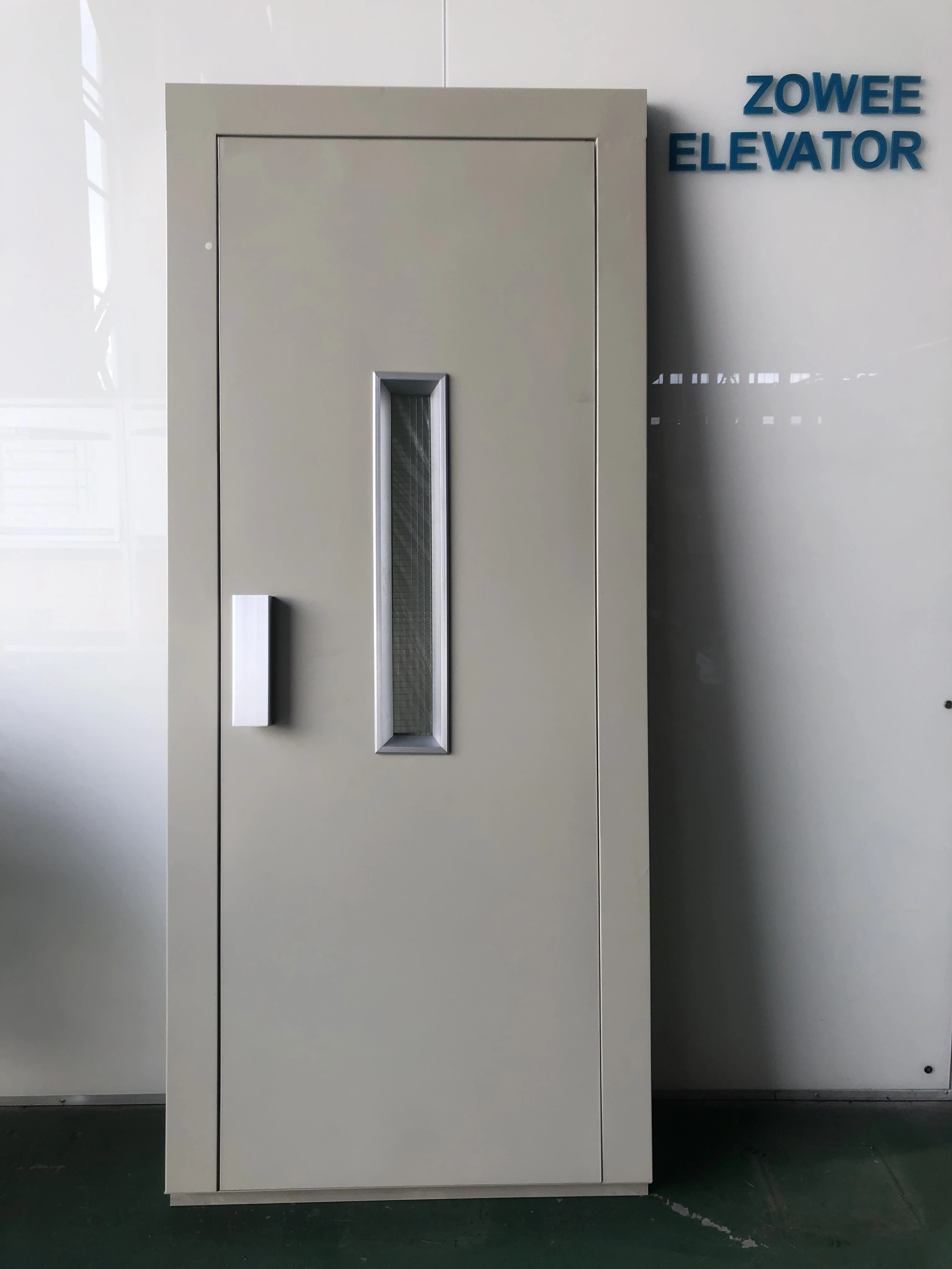 Zowee порошковый стальной Лифт 70 см 80 ручная дверь наружная для лифта