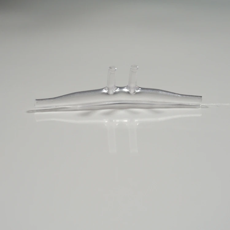 Nasal cannula oxygen tube PVC soft-tip/ clean/ clear Nasal cannula prongs transparent Nasal cannula soft tip
