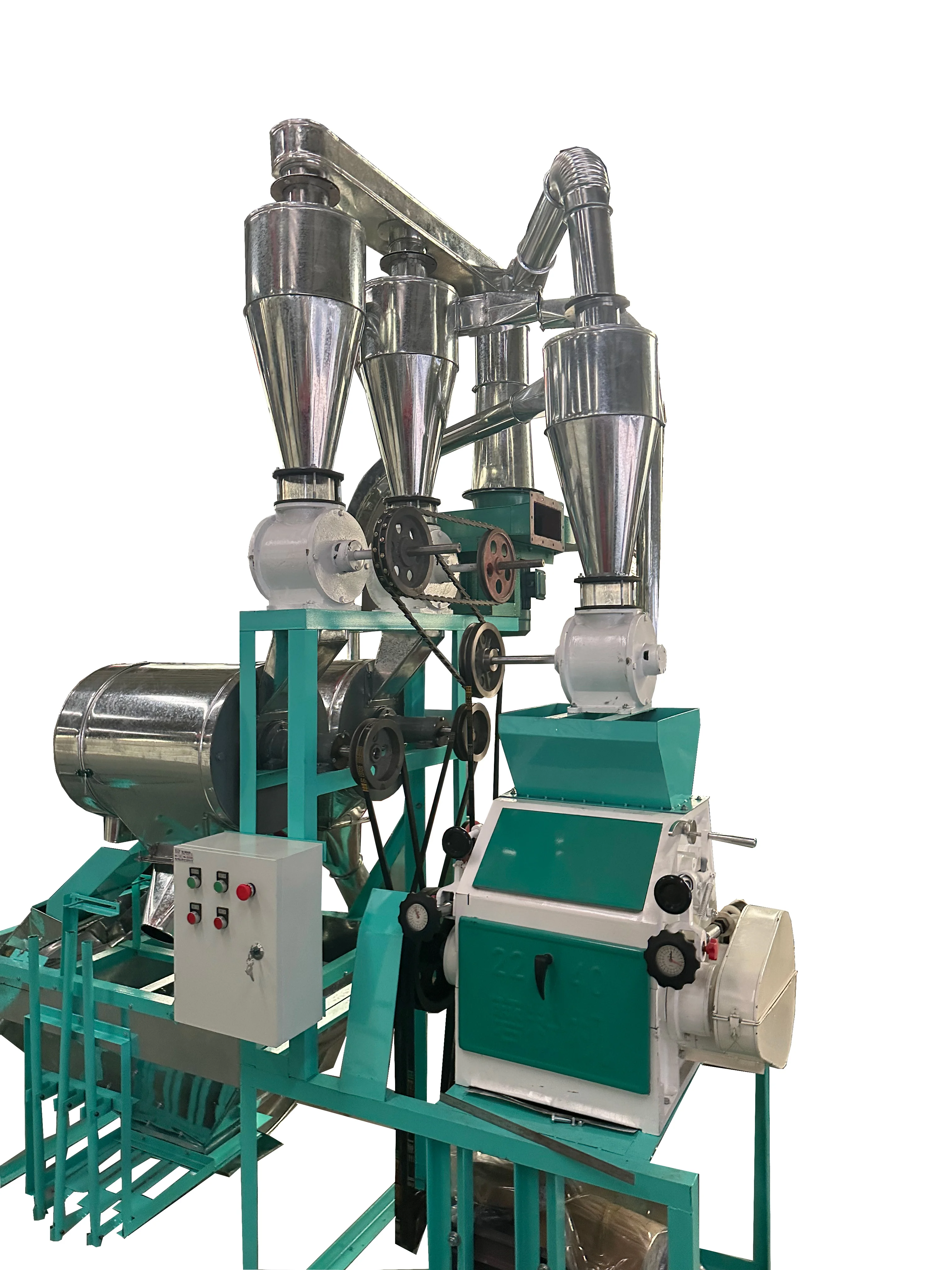 Price In Pakistan Flour Container Storage Production Maize Flour Fine Cassava Flour Milling Machine