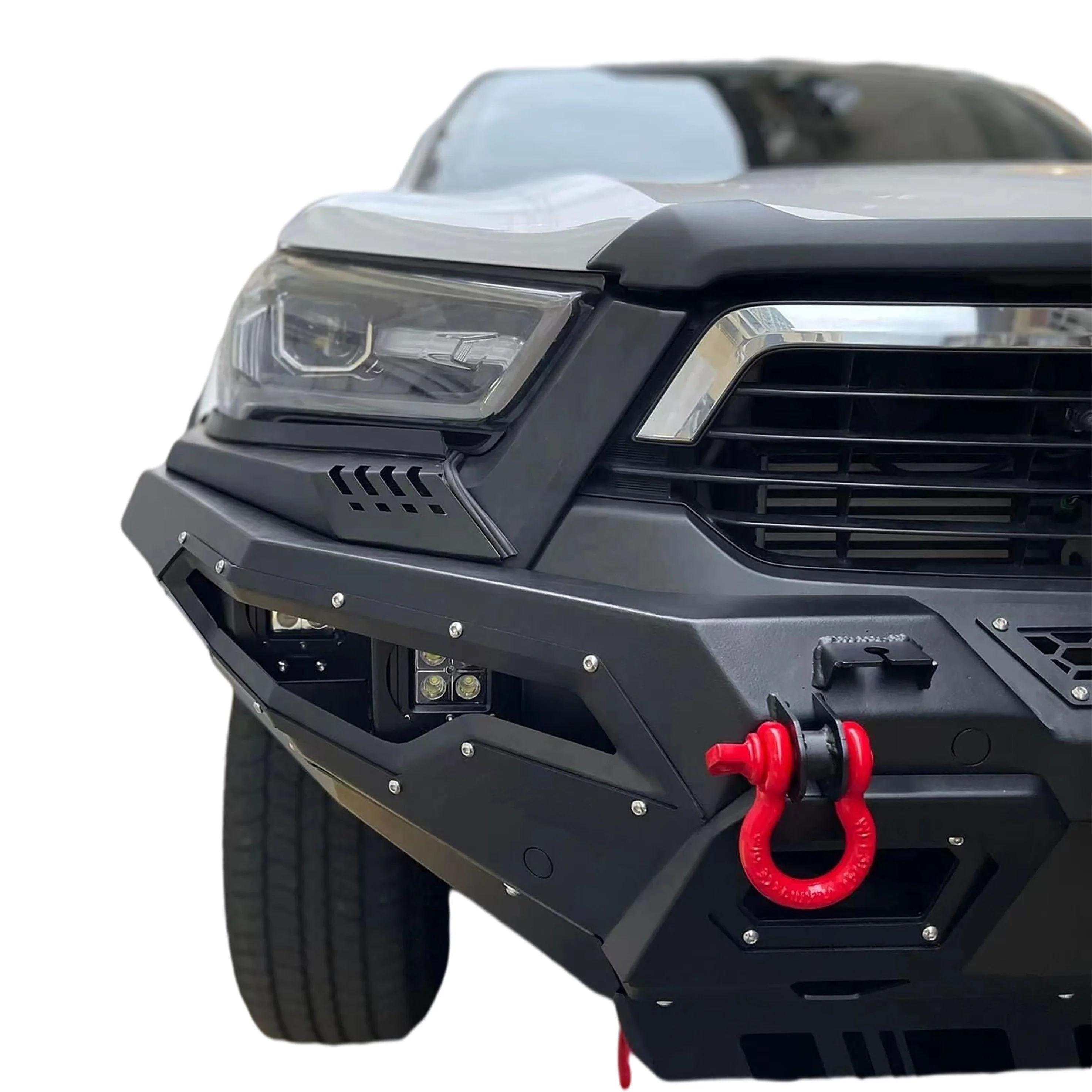 Car Steel Front Rear Bumper Auto Front Bumper for Toyota Hilux Revo Rocco 2021 Ranger 2020 Triton 2021 NP3002021 DMAX2021