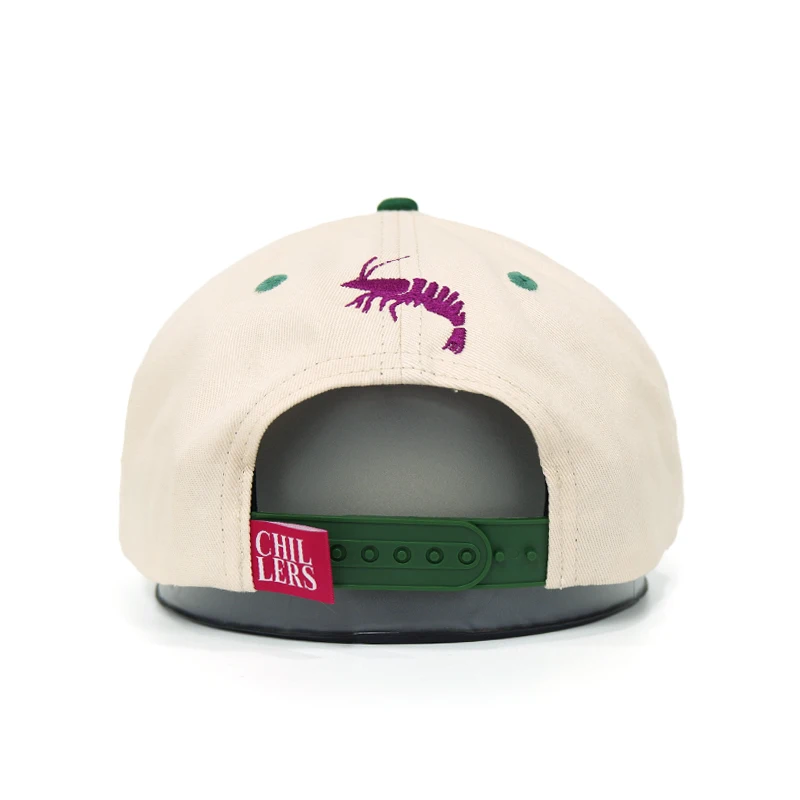 3D Embroidered Letters 5 Panel Mid Profile Baseball Cap Customized Side Back Embroidery Cotton Two Tone Baseball Caps