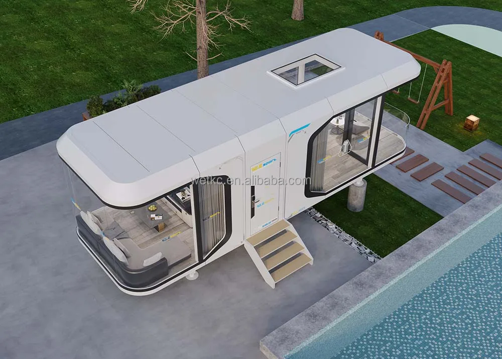 WE Model S7 Whole House Smart Home System High Quality Furniture Living Room Sofa And Bedroom Capsule House