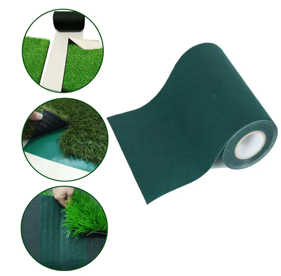 Non woven fabric artificial grass joining tape self-adhesive seaming turf tape  joint tape for bonding artificial  grass