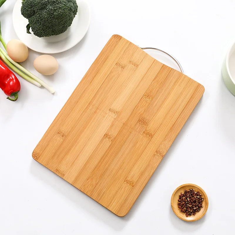 Bamboo choping board with handle Chopping Blocks big size bamboo cutting board