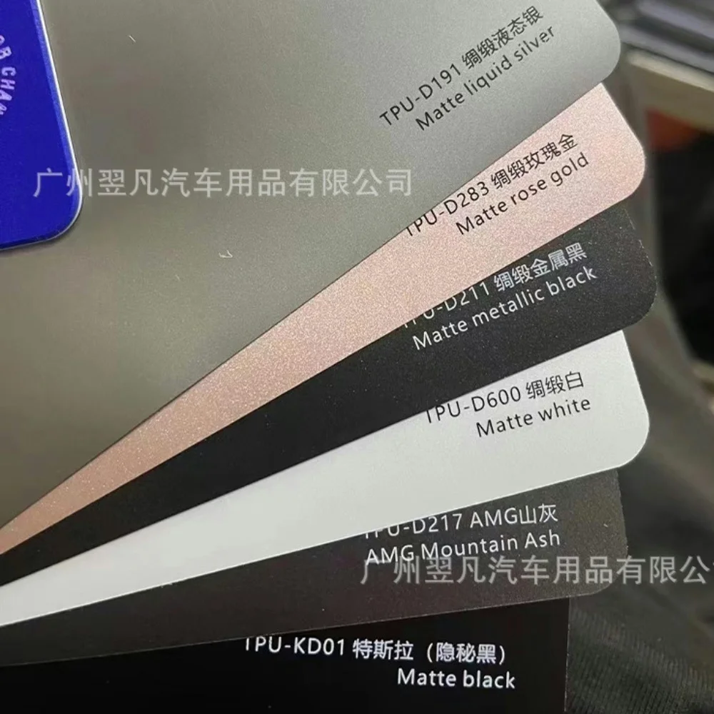 Silver purple PPF High quality TPU color modified car film with extended warranty 1.52m*15m