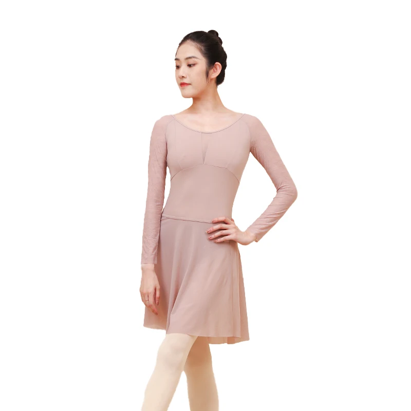 122141033 Baiwu Long Sleeve Hot Sell Dance  Fashion Ballet Leotard