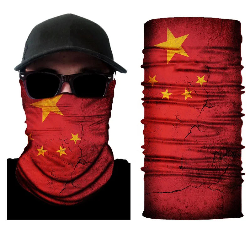 
NADANBAO Novelty 3D Bicycle Headband Magic Face Scarf Bandanas Bibs Summer Neck Collar Sun Protection Scarf Dust Facemask 