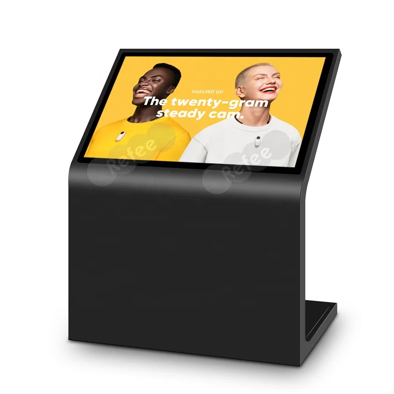 22/32/43/55 inch all in one PC Kiosk Android interactive touch screen floor stand lcd digital kiosk