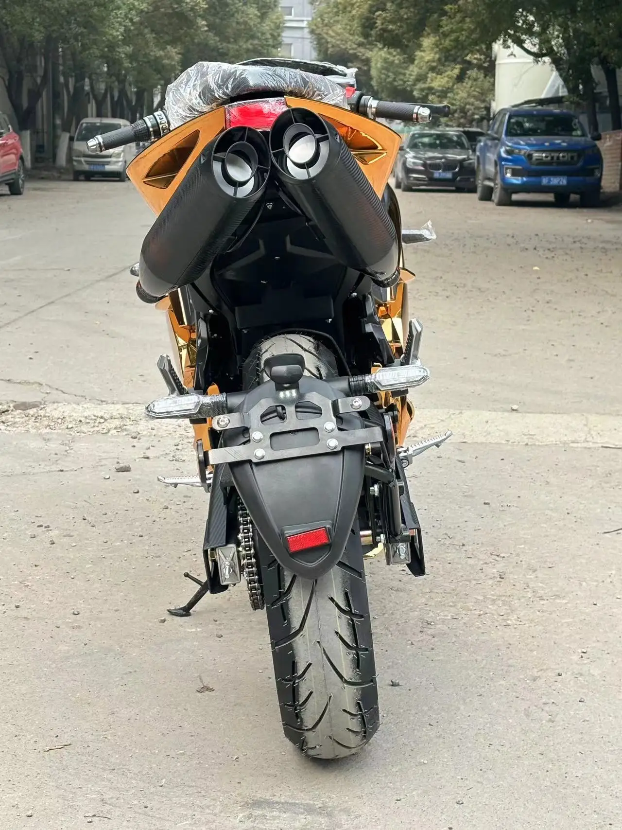 Long Range Off Road Electric Motorcycle Scooter with Lithium Battery Optional with Pedals Disc Brake Electric Bicycle for Sale