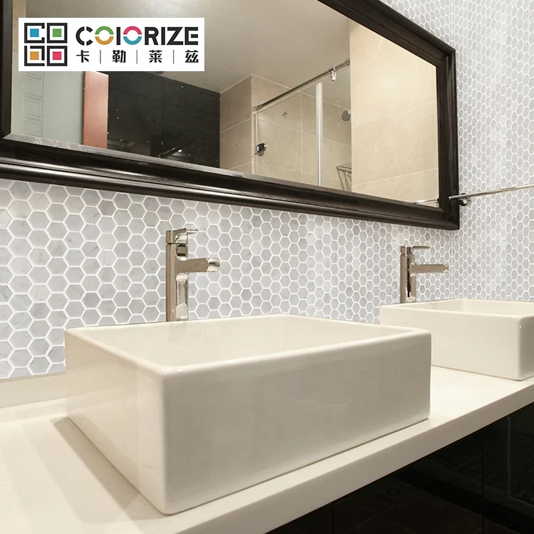  Colorize Wholesale Carrara Marble Mosaic tile