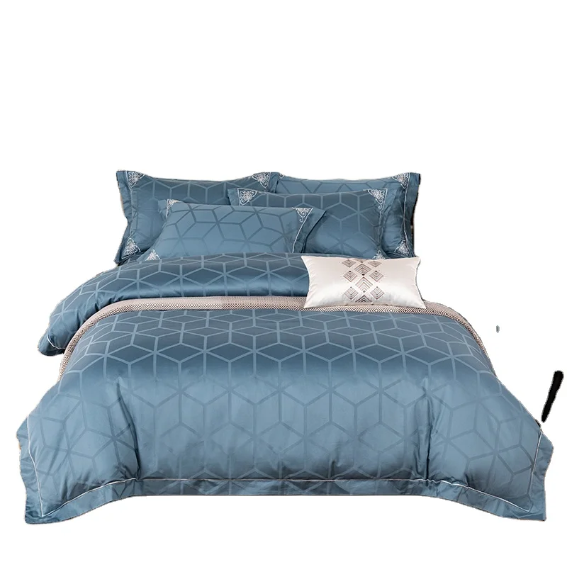 JIHUA factory directly supply cotton materials fabric bedding set pillowcase and sheet sets