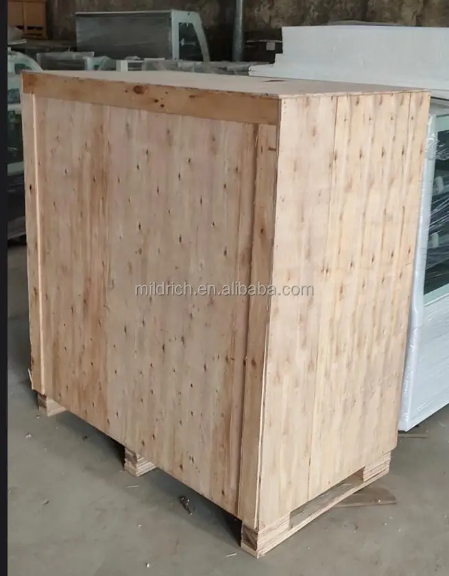 Commercial Curved Glass Cake Display Fridge/Pastry Display Chiller Showcase