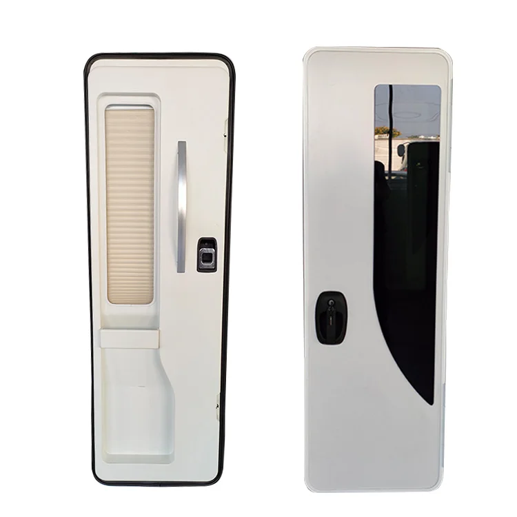 Hot selling European style caravan rv double-point lock password lock entry door