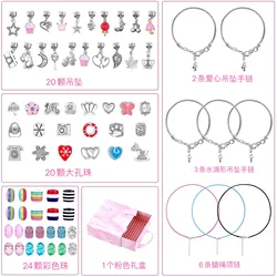Bracelet Making Kit for Girls Jewelry DIY Charm Bracelets Kit Beads Bracelets for Craft Jewelry Gift for Adults and kids
