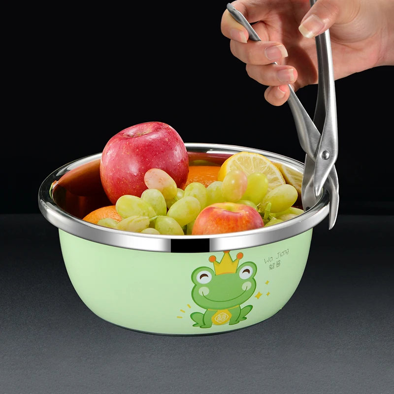 Factory family kitchen anti scalding maximum 5kg silicon no slipping stainless steel 304 plate tong clamp dish bowl basin clip