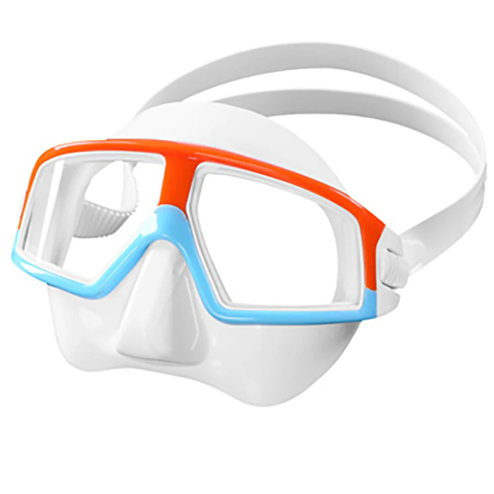 Half Face Snorkel Mask Silicone Swimming Scuba Diving Mask Glasses Eye Protect Dive Swimming Safety Goggles