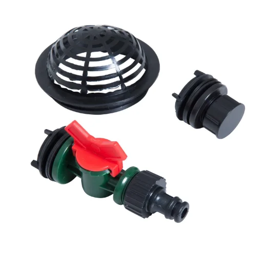 Portable Rain Barrel Water Collector Tank Collapsible Runoff 66 Gallon