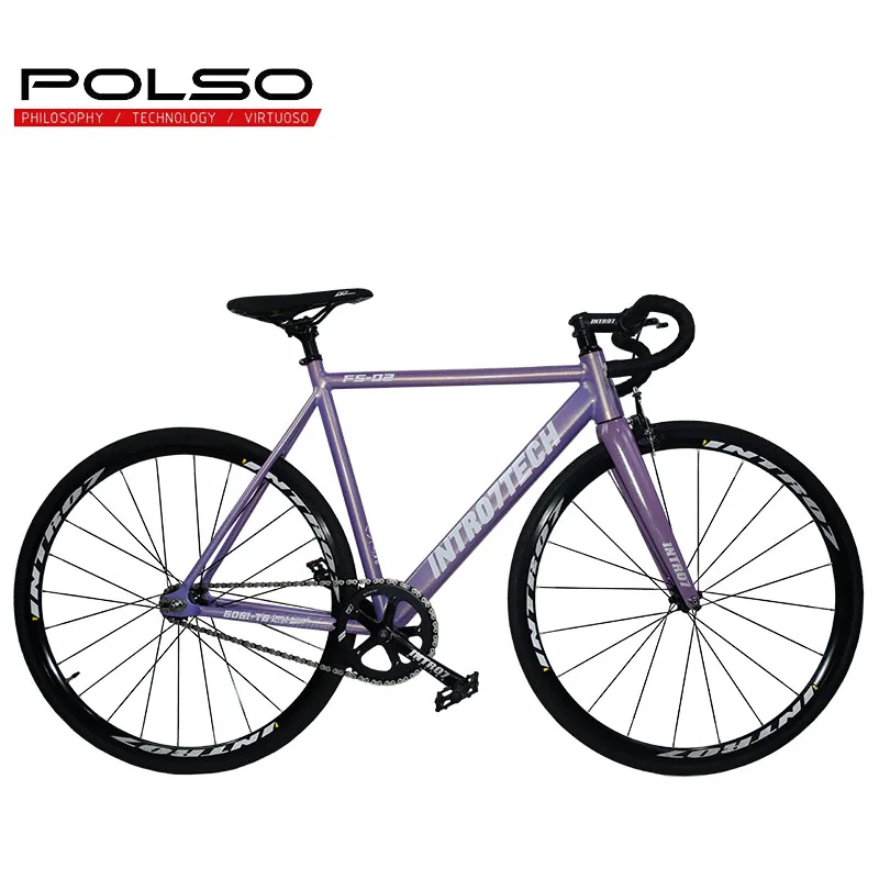 PB001 INTRO7 beautiful fixed gear bikes nice model color 700C fixie bicycle made in china best sell fixie roadbike
