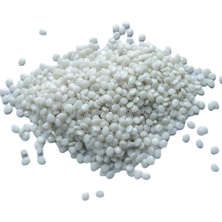 Compostable plastic corn starch granular resin pellets manufacturer Biodegradable with En13432