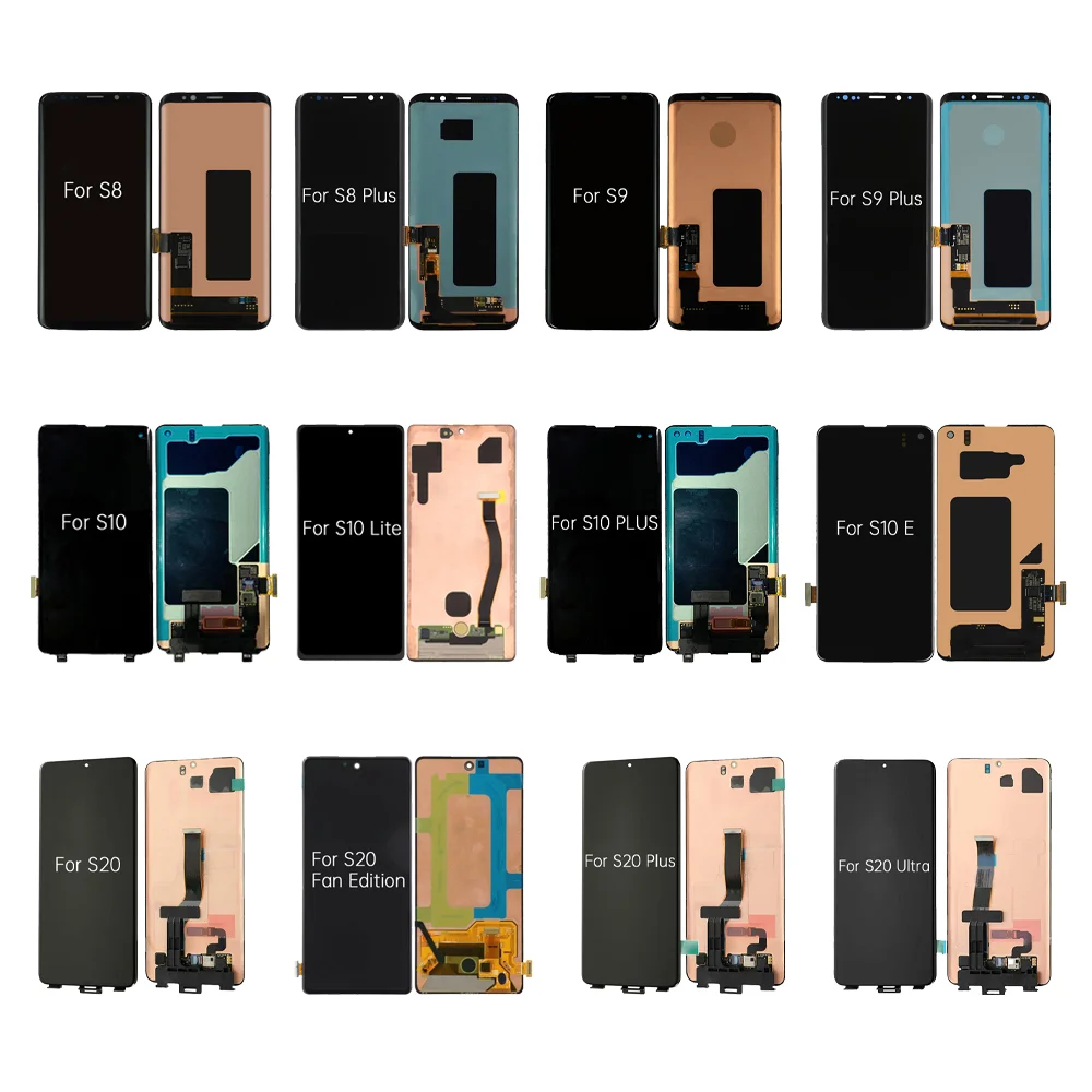 Заводской ЖК-дисплей Super AMOLED для мобильного телефона samsung S6 S7 edge S8 S9 S10 S20 note 8