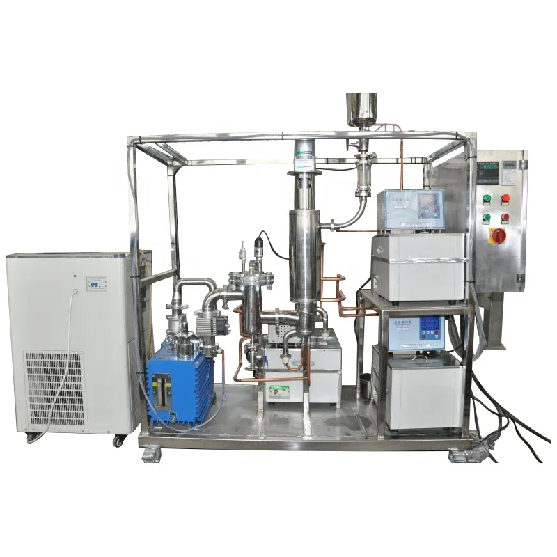 Stainless Steel CBD oil Short Path Molecular Distillation