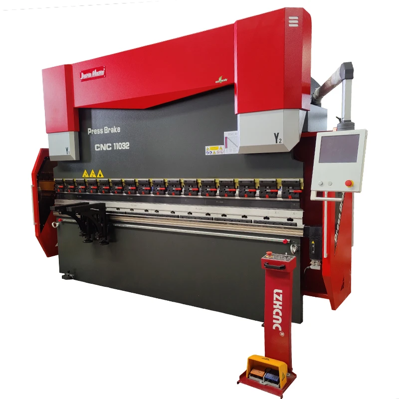 Amada quick release clamp 125T3200mm Steel plate folding machine with CT12PS controller