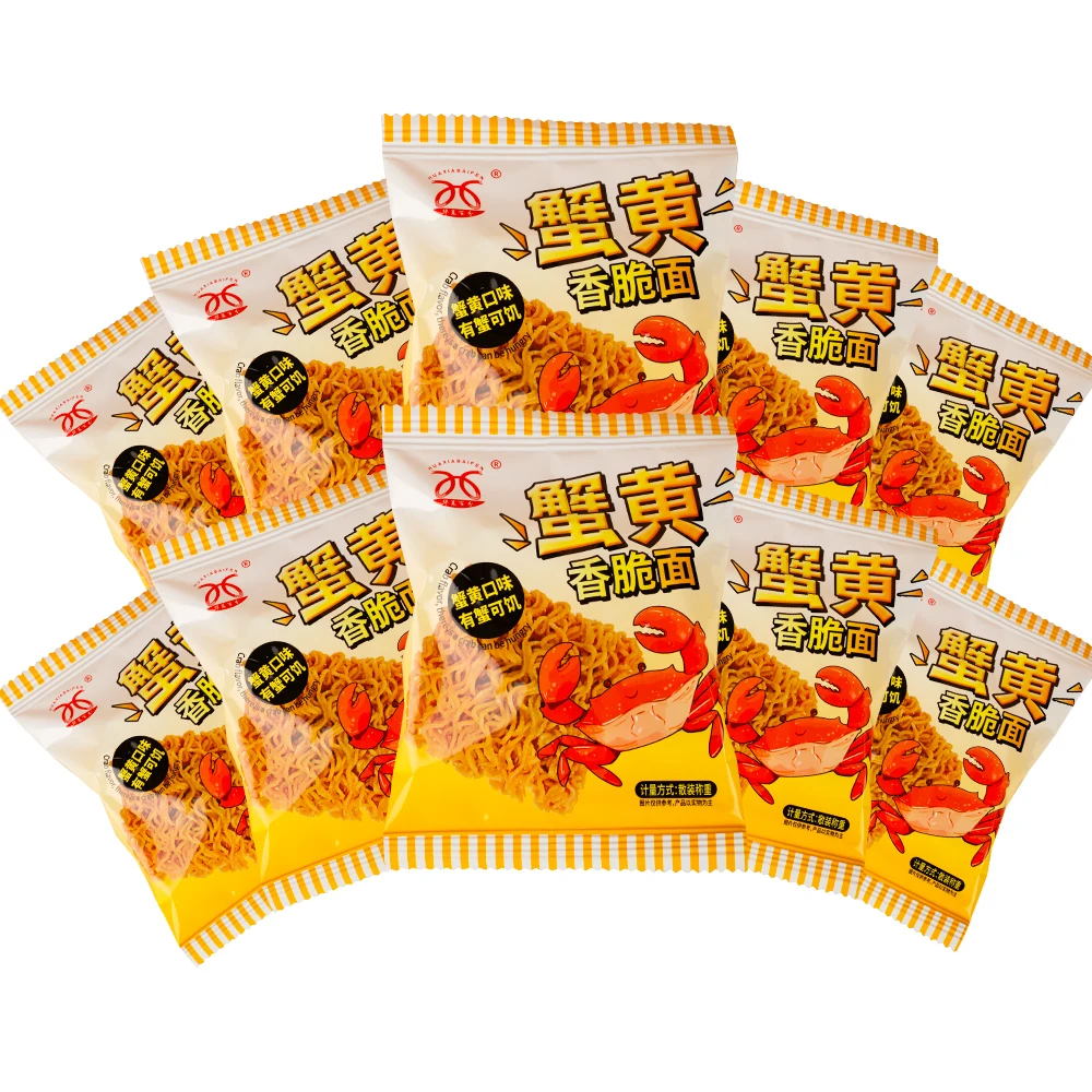 Delicious and Crispy Chinese Style Bread Instant Noodles Handmade Fried with Wheat Flour Bulk/Bag Packaging Fragrant Spicy
