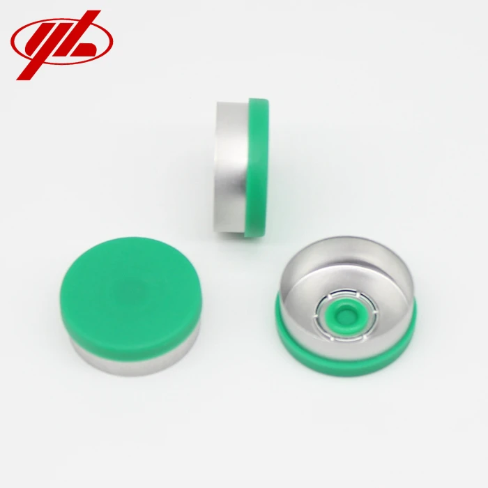 13mm 20mm 32mm Medicinal Aluminum Plastic Flip Top or Tear Off Vial Caps
