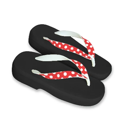 Light weight waterproof weatherability rubber house lady slipper