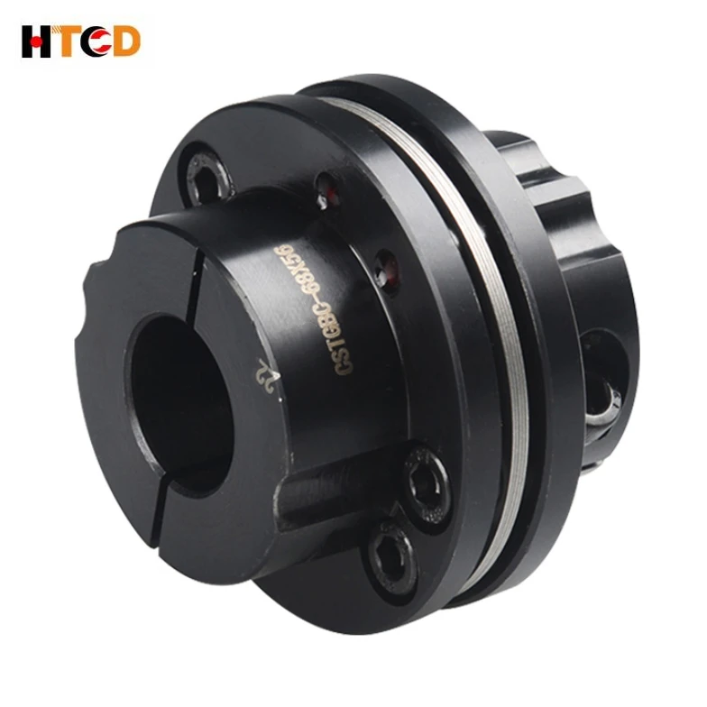 
45# Steel Coupling HongTian Factory Price Disc Flexible Coupling High Speed Shaft Flexible Coupling 