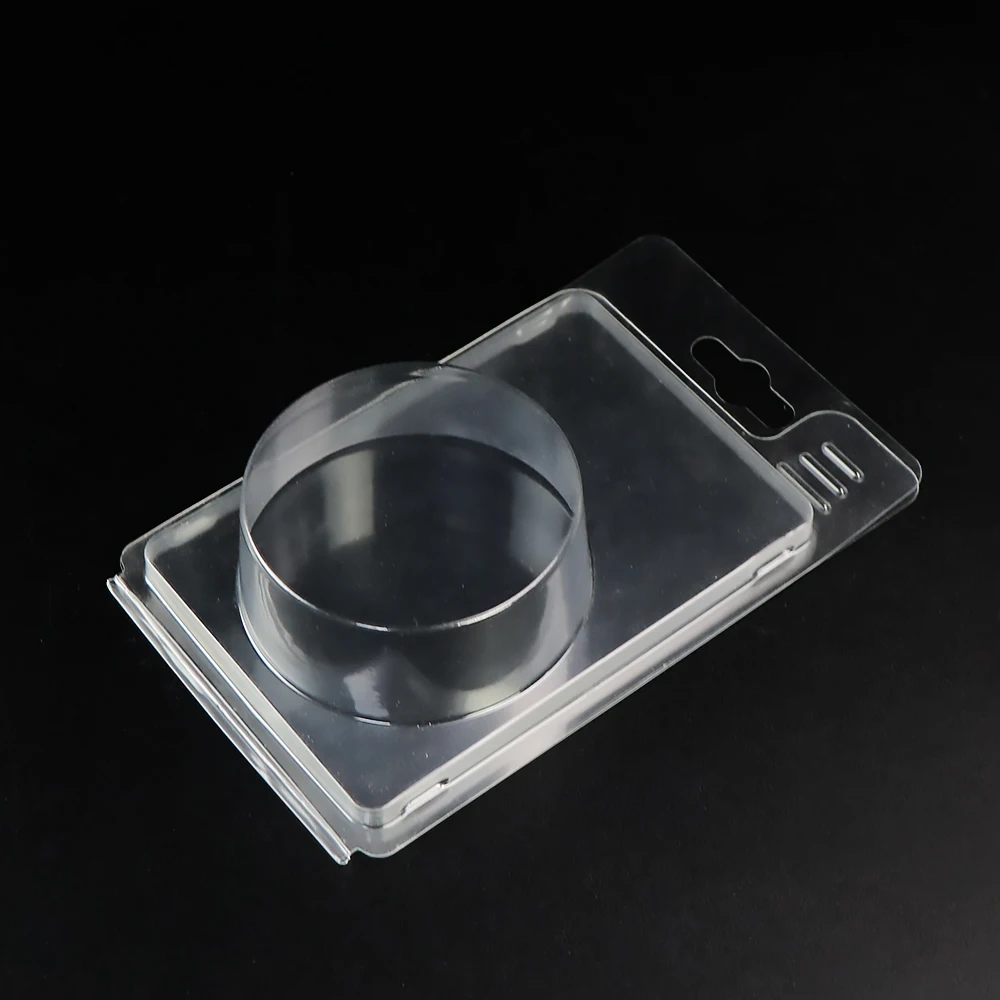 Custom PP Clamshell Blister Roll Tape Packaging Box Plastic Packaging For Insulated Rubber Tape Adhesive Packaging Tape