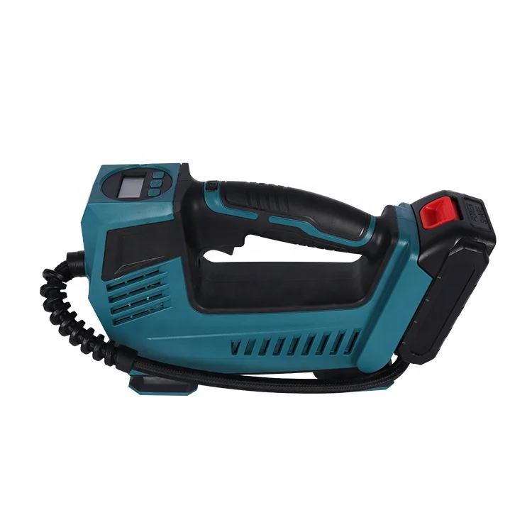 Перезаряжаемый цифровой насос для шин 18 в, портативный автомобильный воздушный компрессор со светодиодной подсветкой