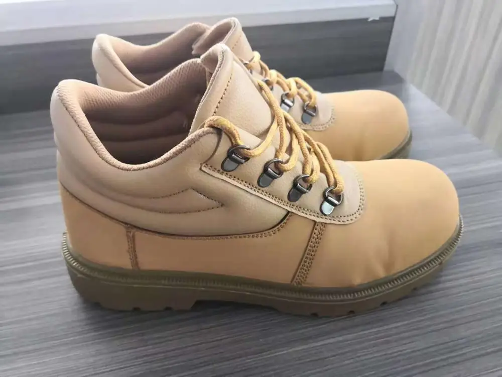 Good Price Oil Resistant Safety Steel Toe Used Black Leather Men Work S3 Safety Shoes Boots