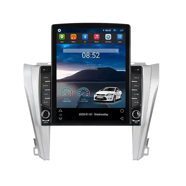 Автомагнитола Tesla Android IPS 2.5D экран для Toyota Camry 7 XV 50 55 2014 - 2017 1 + 16 ГБ Wi-Fi GPS BT стерео аудио SWC