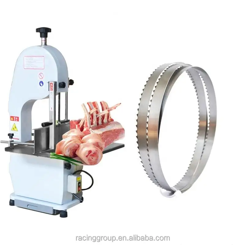 124 inch 1960 mm Customized 1400met Meat circular Bone Beef butcher band saw blade For Food Processing machine
