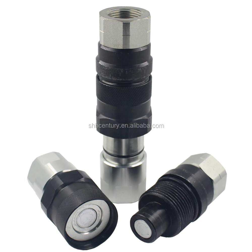 CT-VEP FLAT FACE THREAD LOCKED HYDRAULIC QUICK COUPLING