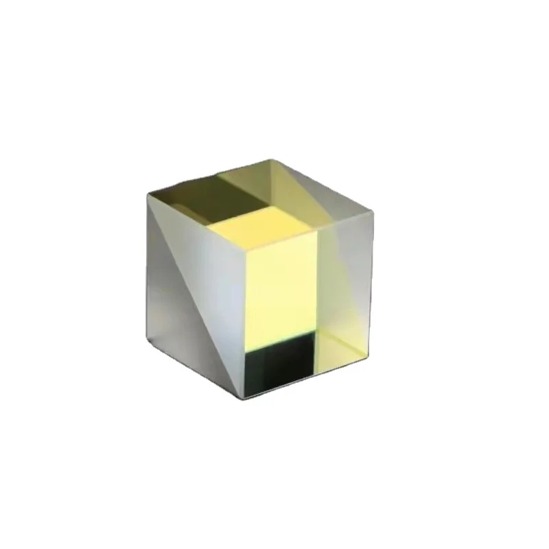 BK7/K9/UV Fused Silica Optical Glass Glued Prism Cube Beamsplitter Custom