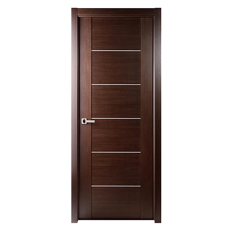 House Door Solid Wood Latest Design Wooden High Quality Custom for Apartment